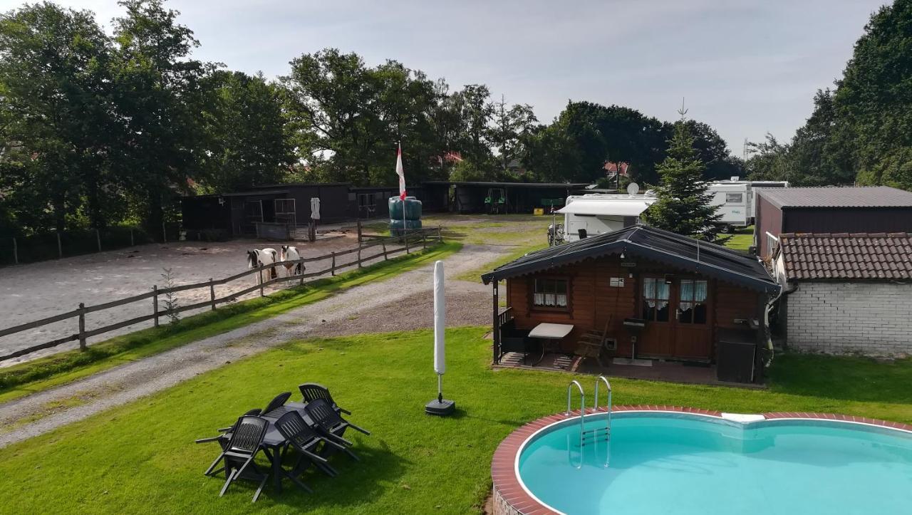 Ferienhof Welsch Wohnung 2 Grossefehn Exterior foto